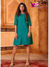 RAMA COLOUR PARTY WEAR RUBY COTTON SILK PLAIN TOPS 104
